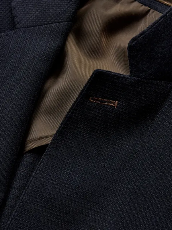 Sunwill Modern Fit Casual Blazer Dark Navy