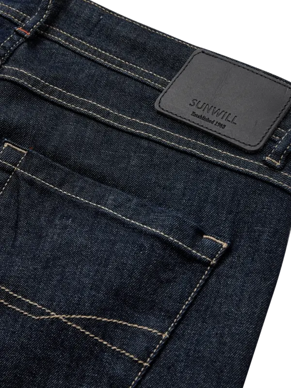 Sunwill Super Stretch Jeans Navy