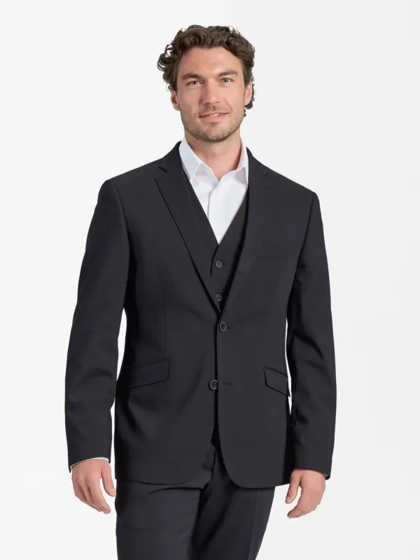 Sunwill Traveller Herreblazer Modern Fit Black