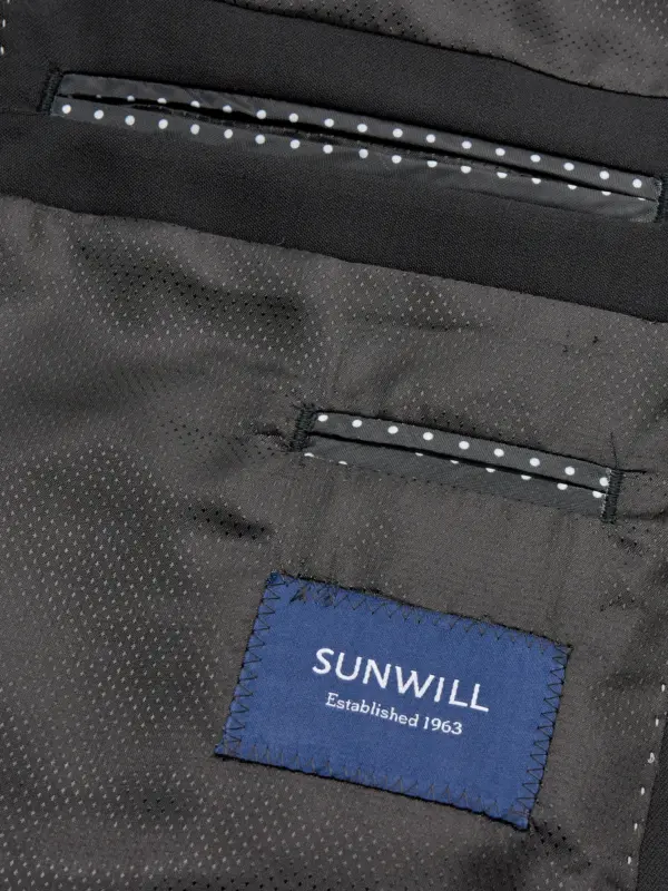 Sunwill Traveller Herreblazer Modern Fit Black