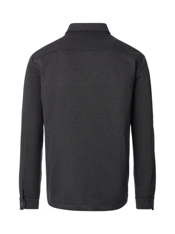 VENTI Casual Jersey Overshirt Black Beauty