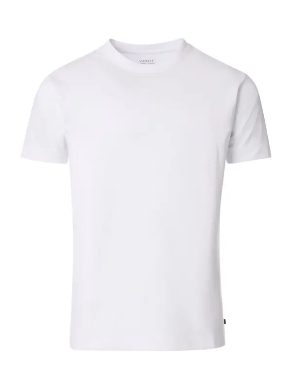 VENTI Heavy O-neck T-shirt Bright White