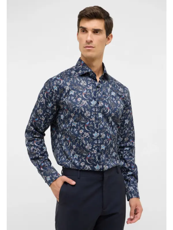 Eterna Modern fit Skjorte 1220/X682 Navy