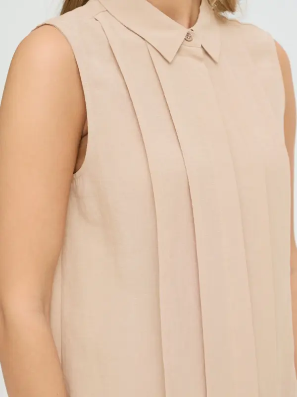 Fransa FRADAH BL 1 Bluse SAVANNAH TAN