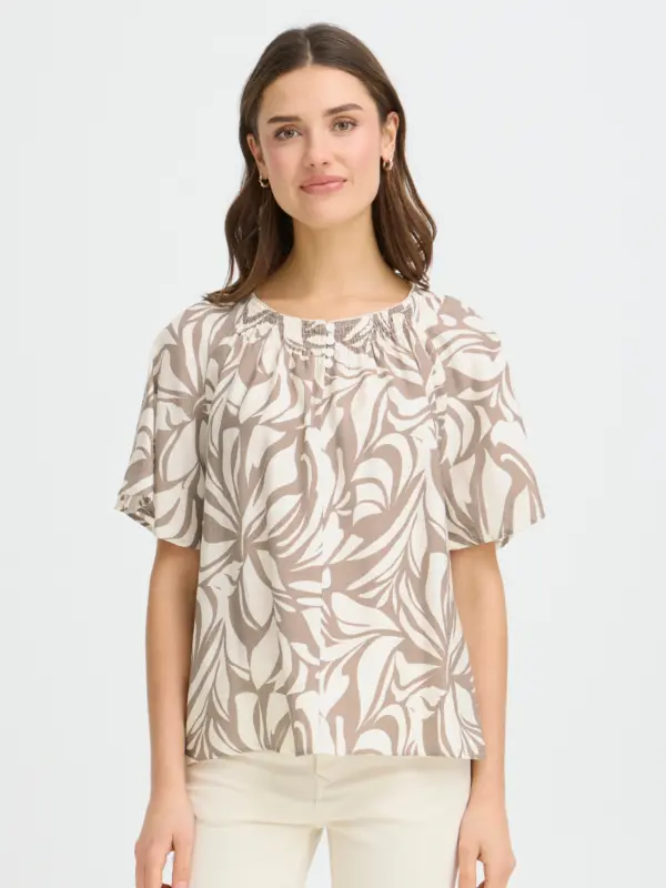 Fransa FRARIANA BL 16 Bluse FLORAL REVERIE M. TRAIL