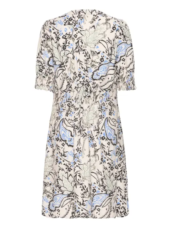 Fransa FRARIANA DR 18 Kjole FEMI BOUQUET GRAY MORN