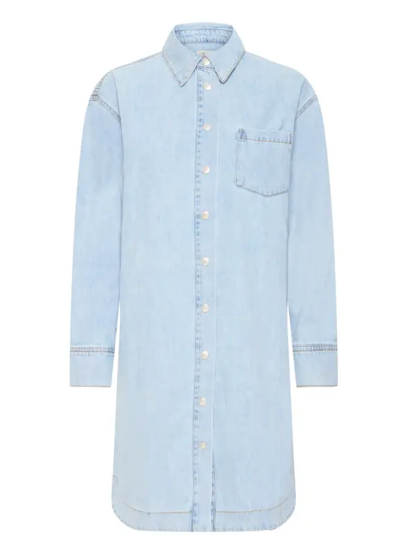 Fransa FRLISE DR 1 Denim Kjole Light blue denim