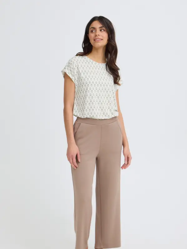 Fransa FRSEEN TEE 1 T-shirt WHISPER SAGE WILD LOOM