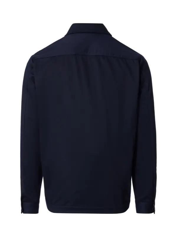 VENTI Casual Jersey Overshirt Blue