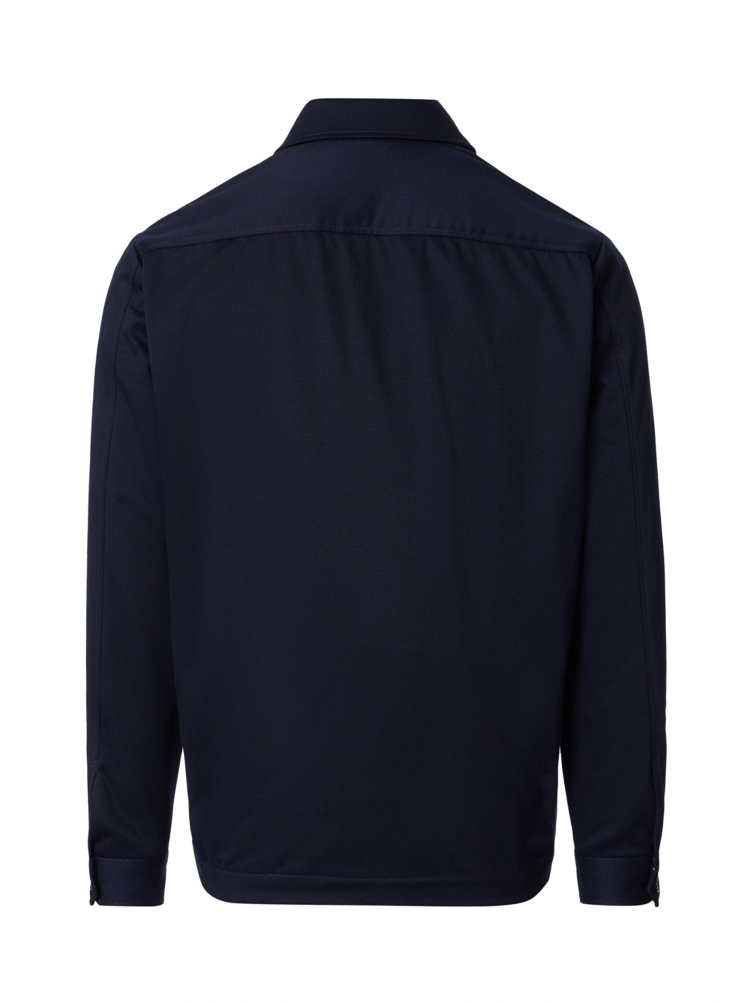 VENTI Casual Jersey Overshirt Blue