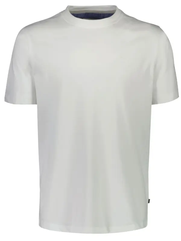 Bison O-neck Tee White