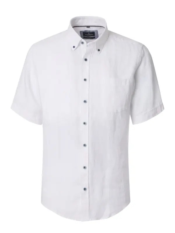CASAMODA Casual Fit Short Skjorte White