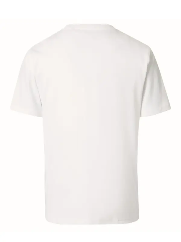 CASAMODA O-neck Print T-shirt Brillant White