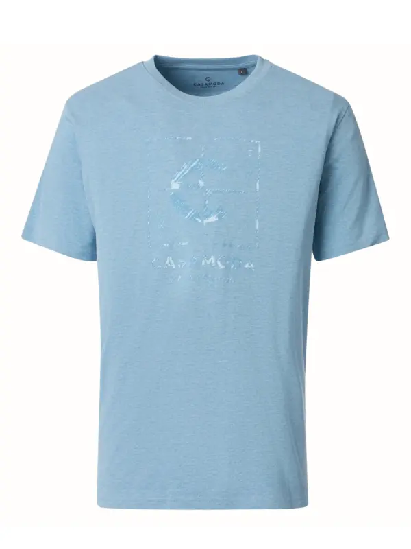 CASAMODA O-neck Print T-shirt Glacier Lake
