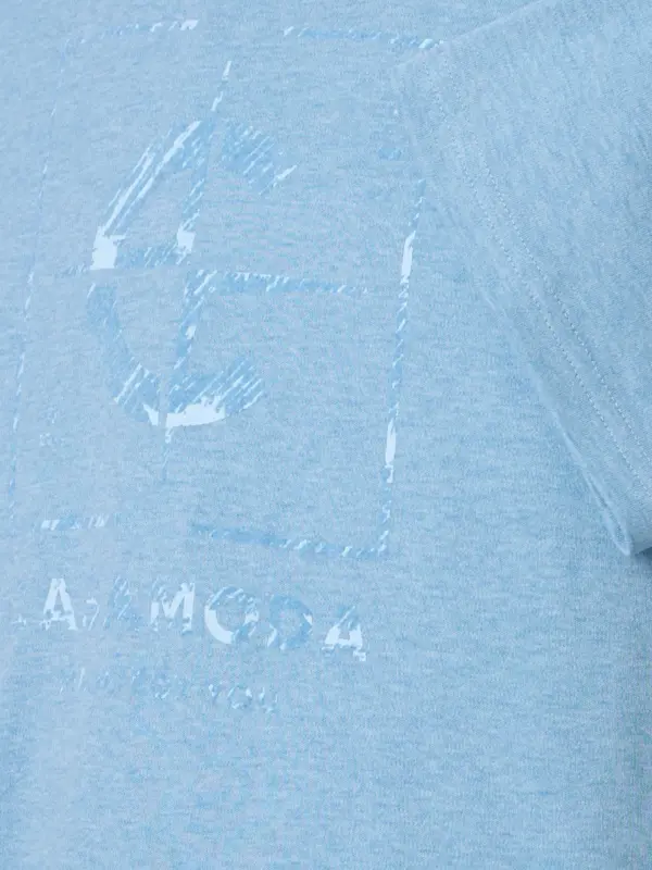 CASAMODA O-neck Print T-shirt Glacier Lake