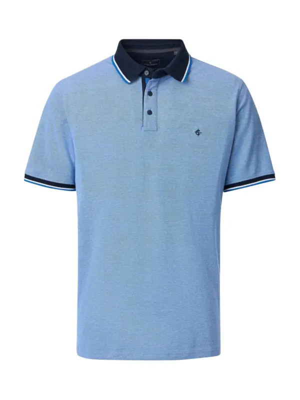 CASAMODA Piqué Polo Classic Blue