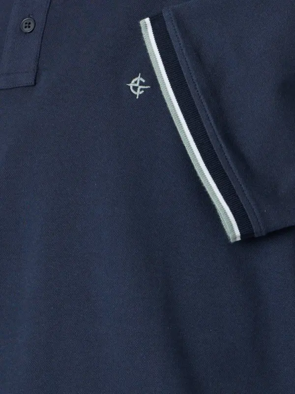 CASAMODA Piqué Polo Dark Navy