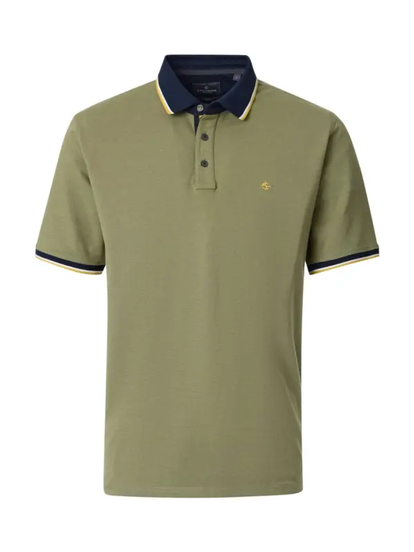 CASAMODA Piqué Polo Olivine