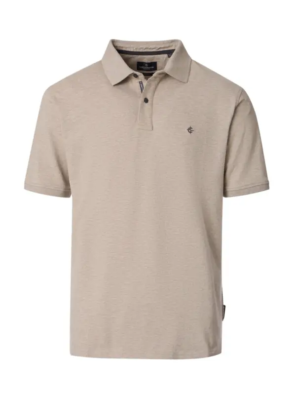 CASAMODA Pique Polo Plaza Taupe