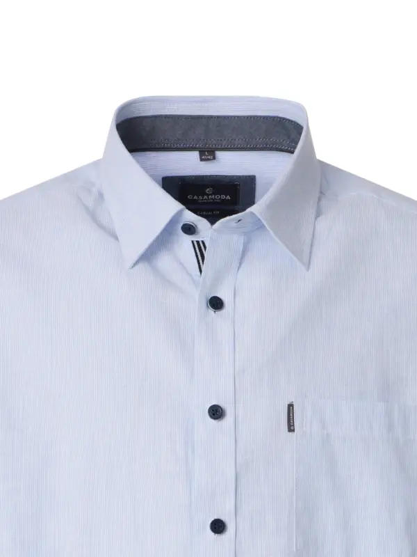 CASAMODA Striped Casual shirt Blue