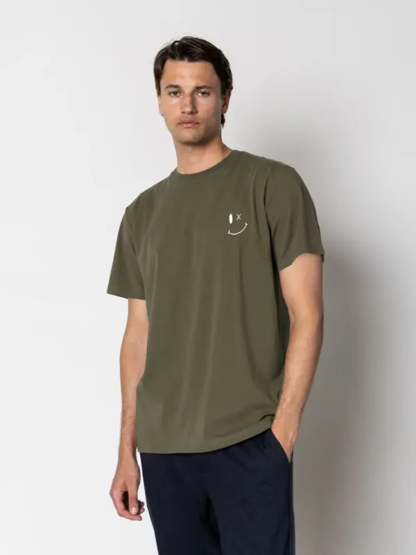 Clean Cut Copenhagen Patrick Organic T-shirt Army
