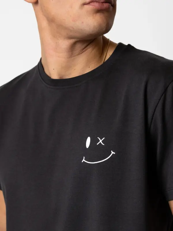 Clean Cut Copenhagen Patrick Organic T-shirt Black/White