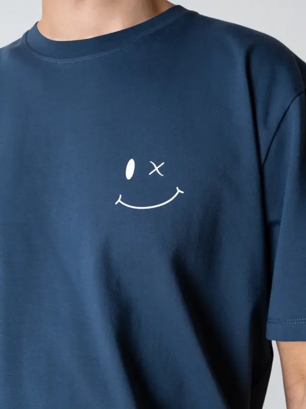 Clean Cut Copenhagen Patrick Organic T-shirt Largo Blue