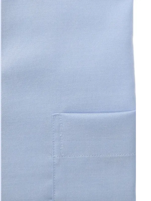 Eterna Modern Fit Dynamic Stretch Cotton Skjorte Blue
