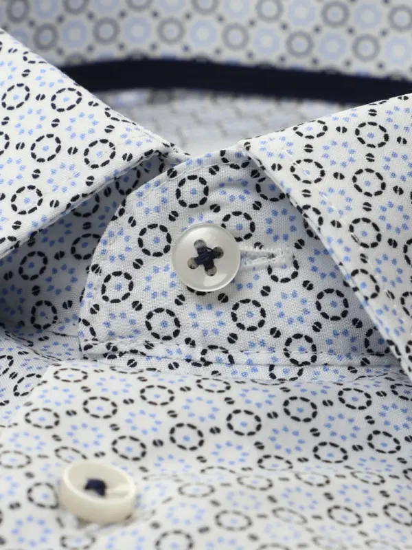 Eterna Modern Fit SS Skjorte Bright Blue