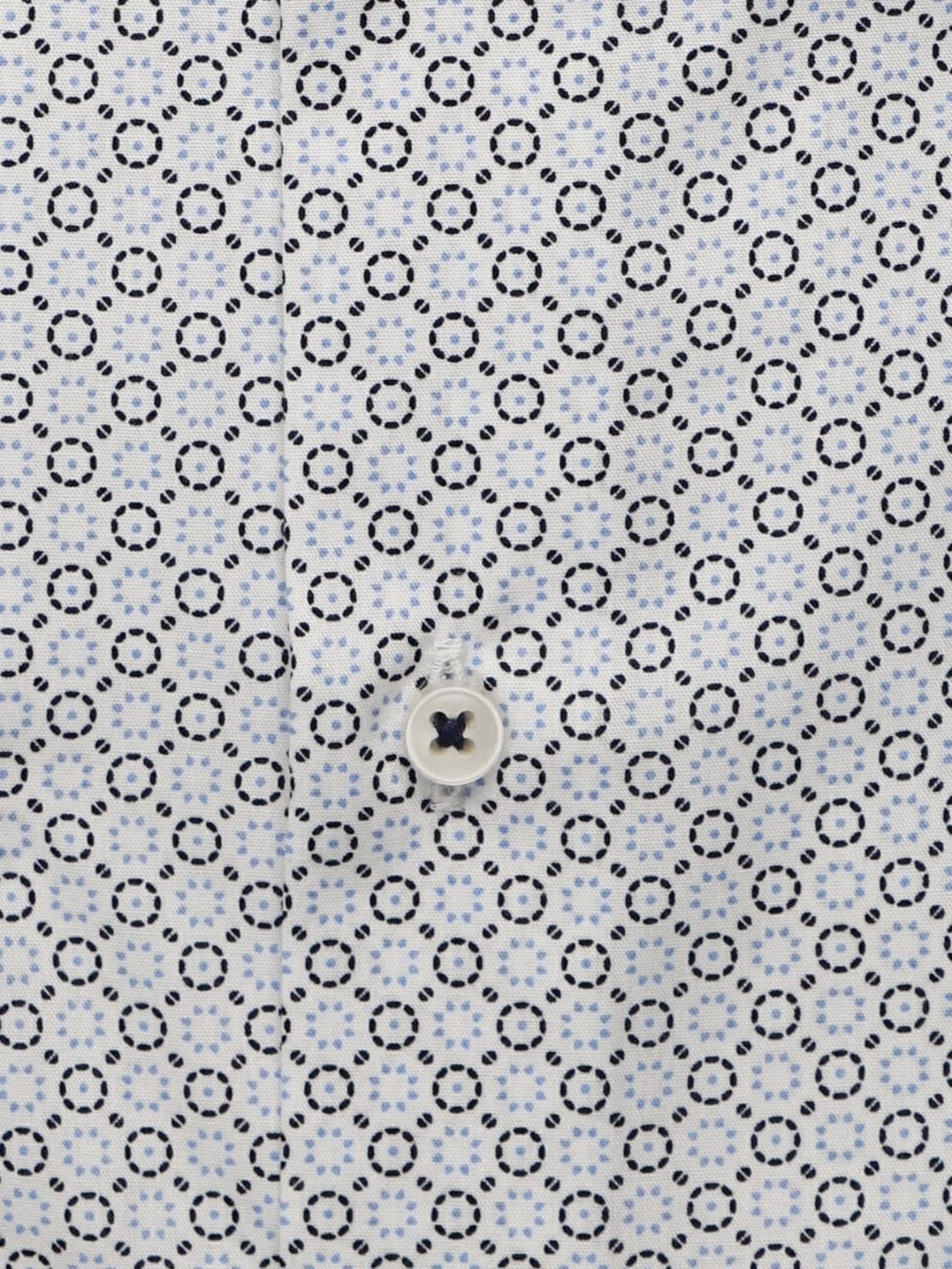 Eterna Modern Fit SS Skjorte Bright Blue