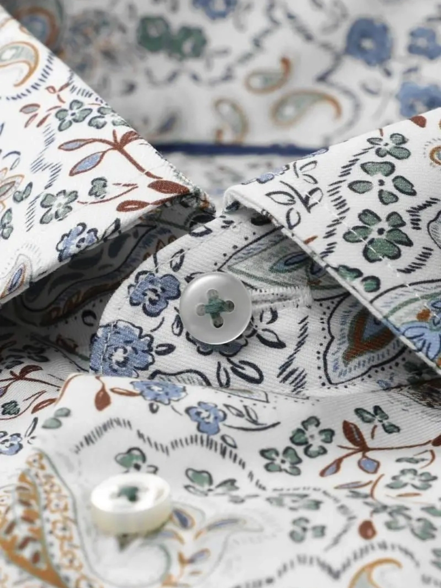 Eterna Modern fit 1863 premium Skjorte Blue