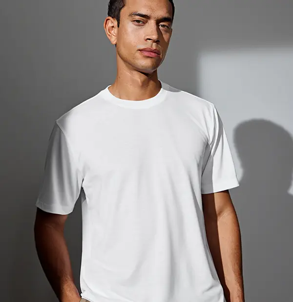 ID Ease T-shirt | Lyocell Hvid 0554-001