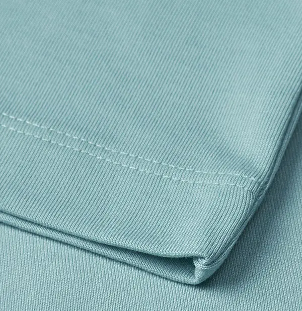 ID Ease T-shirt | Lyocell Støvet aqua 0554-392