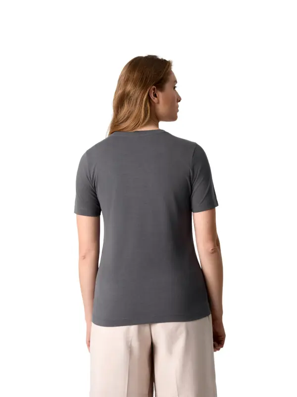 ID Ease T-shirt | Lyocell | dame Silver grey 0555-265