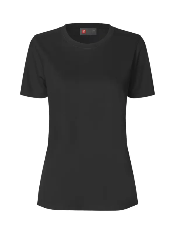 ID Ease T-shirt | Lyocell | dame Sort 0555-900
