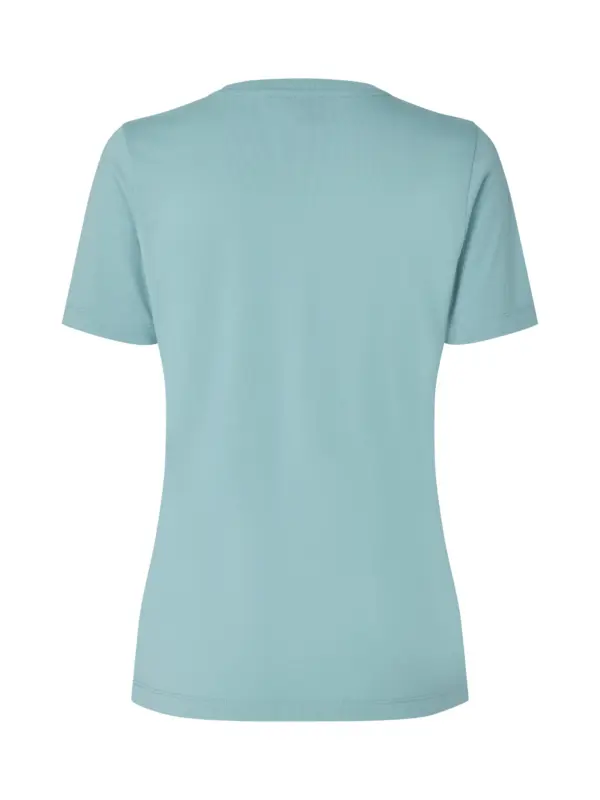 ID Ease T-shirt | Lyocell | dame Støvet aqua 0555-392