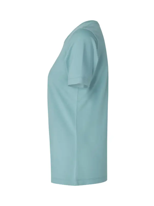 ID Ease T-shirt | Lyocell | dame Støvet aqua 0555-392