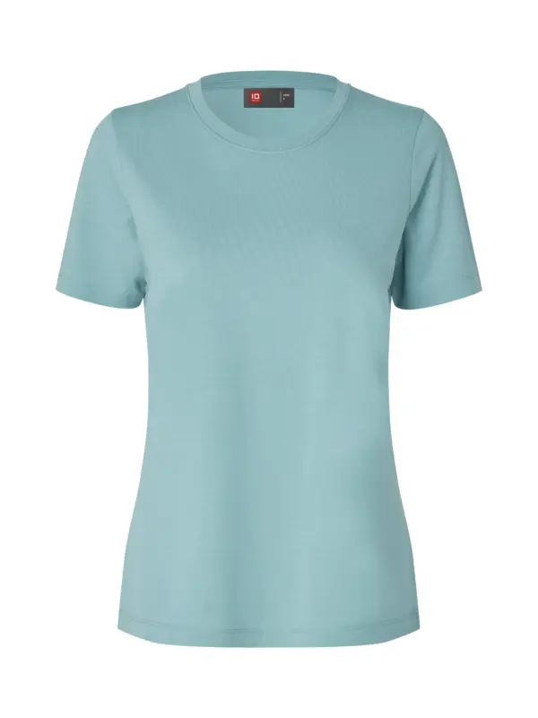 ID Ease T-shirt | Lyocell | dame Støvet aqua 0555-392