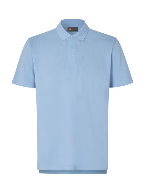 ID Ease poloshirt | Lyocell Lys blå 0556-700