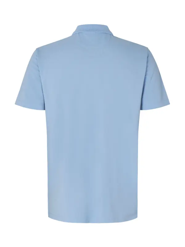 ID Ease poloshirt | Lyocell Lys blå 0556-700