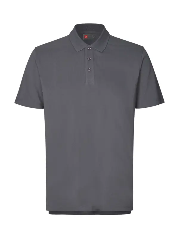 ID Ease poloshirt | Lyocell Silver grey 0556-265