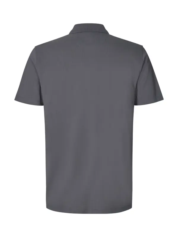 ID Ease poloshirt | Lyocell Silver grey 0556-265