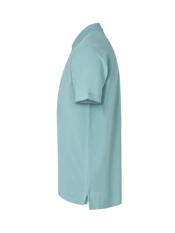 ID Ease poloshirt | Lyocell Støvet aqua 0556-392