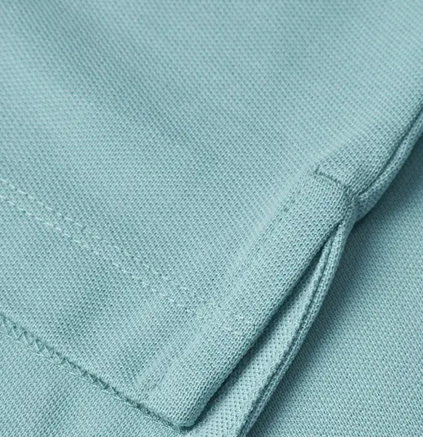 ID Ease poloshirt | Lyocell Støvet aqua 0556-392