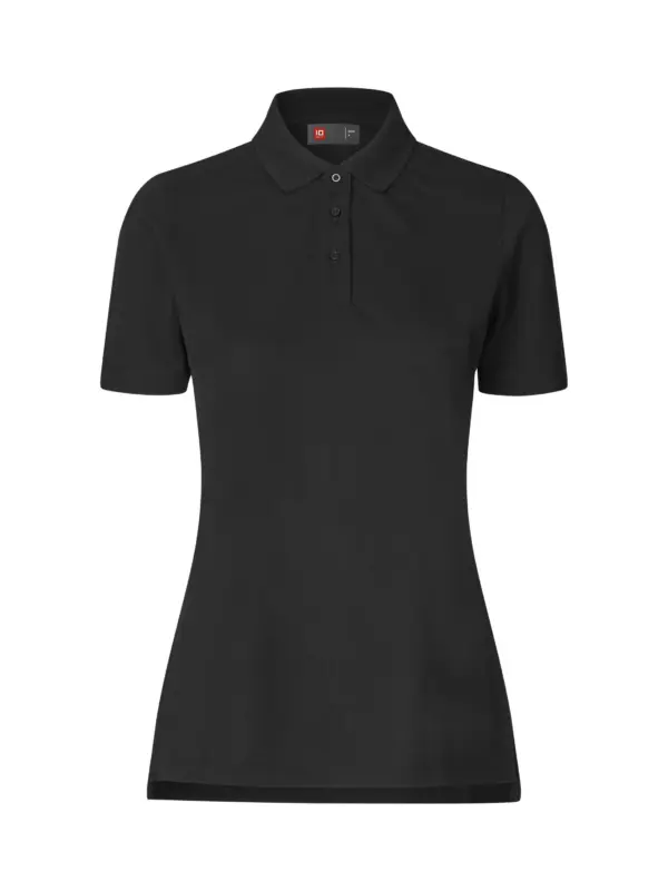 ID Ease poloshirt | Lyocell | dame Sort 0557-900