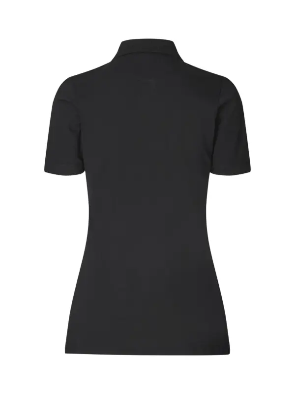 ID Ease poloshirt | Lyocell | dame Sort 0557-900