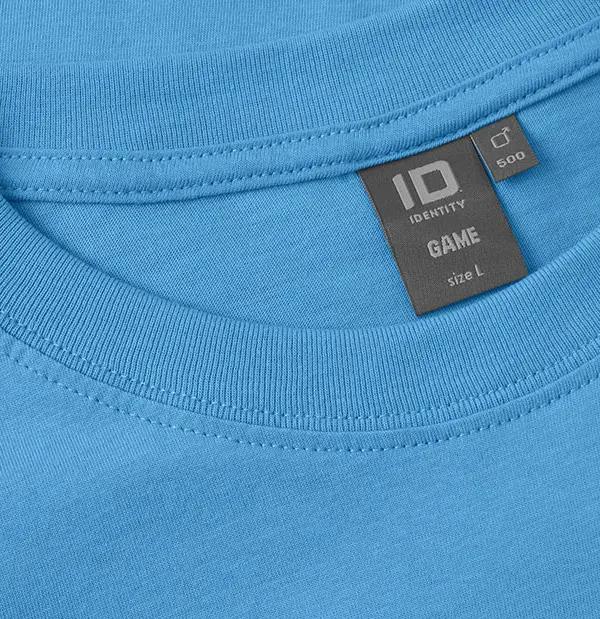 ID GAME® T-shirt Cyan 0500-730