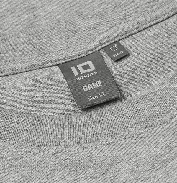 ID GAME® T-shirt Grå melange 0500-210