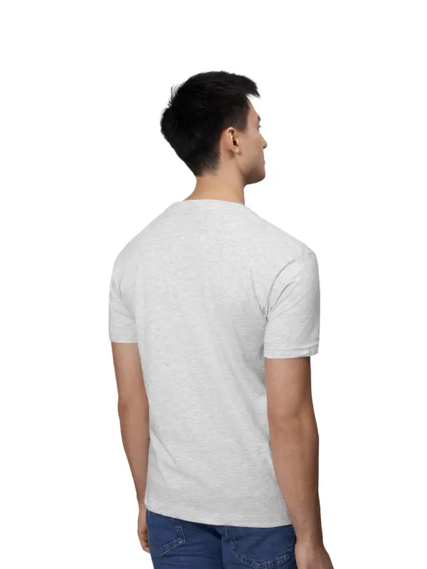 ID GAME® T-shirt Snow melange 0500-200