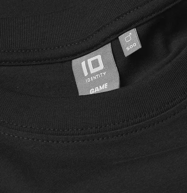 ID GAME® T-shirt Sort 0500-900